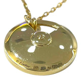 カルティエ Cartier アミュレットドゥカルティエネックレス YG750/ダイヤモンド/パール ダイヤモンド ジュエリー