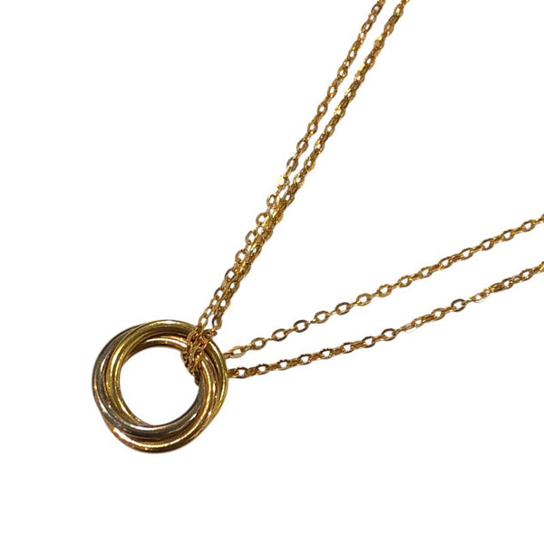 カルティエ Cartier トリニティネックレスミニ Au750 ジュエリー