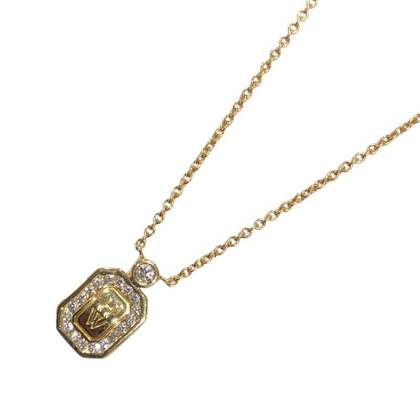 ハリーウィンストン HARRY WINSTON HWロゴネックレス 750YG ジュエリー