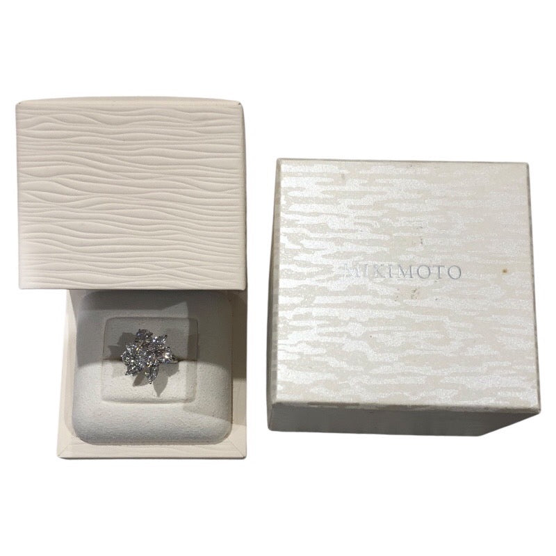 ミキモト MIKIMOTO リング Pt950/ダイヤモンド ダイヤモンド ジュエリー