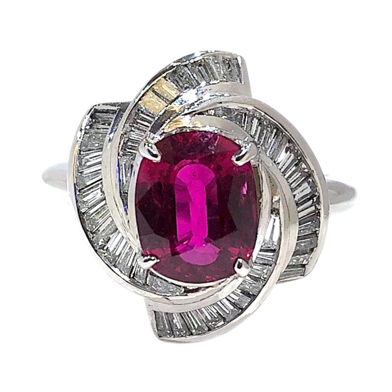 タサキ TASAKI リング Pt900 ルビー ジュエリー
