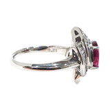 タサキ TASAKI リング Pt900 ルビー ジュエリー
