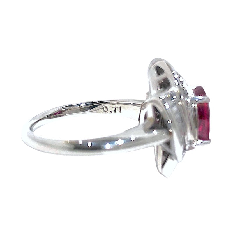 タサキ TASAKI リング Pt900 ルビー ジュエリー