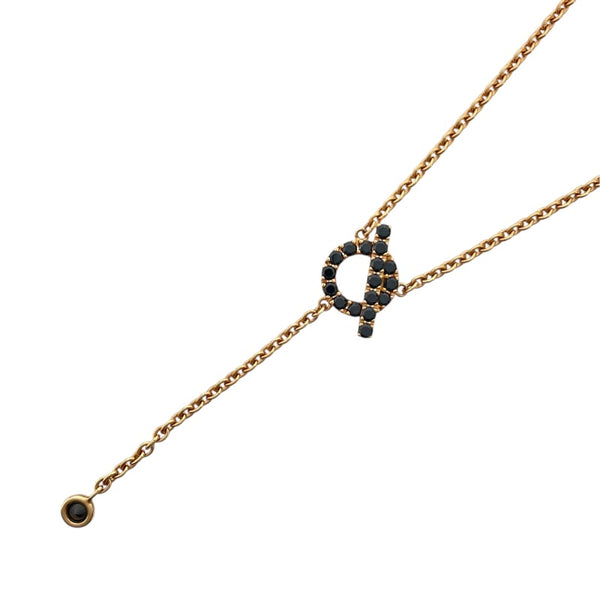 エルメス HERMES フィネスネックレス K18PG ジュエリー