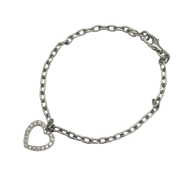ティファニー TIFFANY＆CO センチメンタルハードブレス Pt950  ダイヤモンド ジュエリー