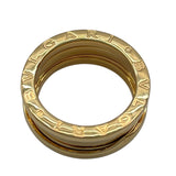 ブルガリ BVLGARI ビーゼロワンリング２バンド K18YG ジュエリー