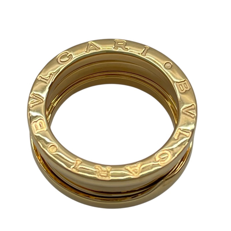 ブルガリ BVLGARI ビーゼロワンリング２バンド K18YG ジュエリー