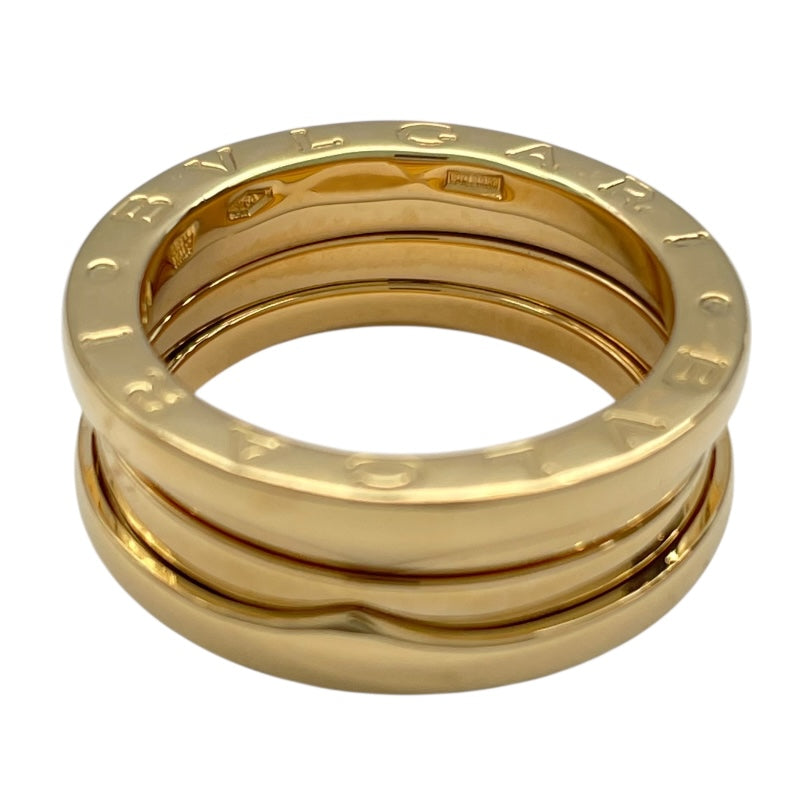 ブルガリ BVLGARI ビーゼロワンリング２バンド K18YG ジュエリー