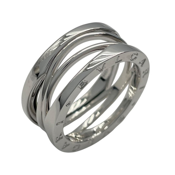 ブルガリ BVLGARI ビーゼロワンレジェンドリング K18WG ジュエリー
