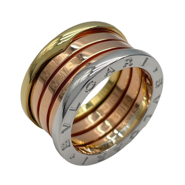 ブルガリ BVLGARI ビーゼロワンパーフェクトミステイクリング K18YG/K18PG/K18WG ジュエリー