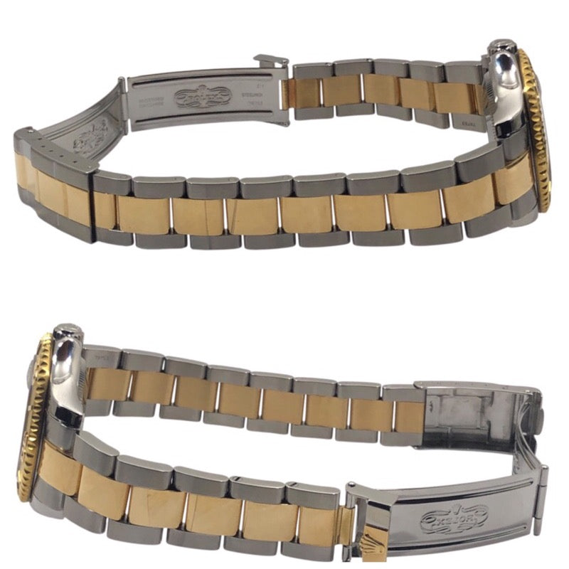 ロレックス ROLEX ヨットマスター U番 68623 ホワイト SS/YG メンズ 腕時計