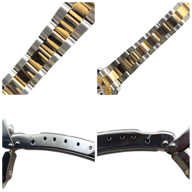 ロレックス ROLEX ヨットマスター U番 68623 ホワイト SS/YG メンズ 腕時計