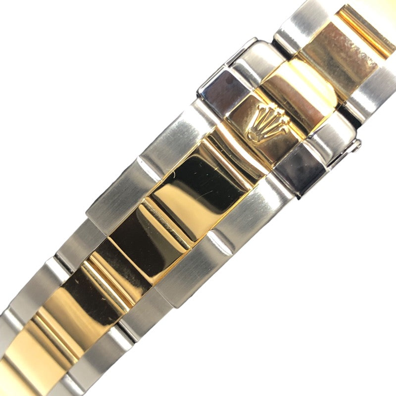 ロレックス ROLEX ヨットマスター U番 68623 ホワイト SS/YG メンズ 腕時計