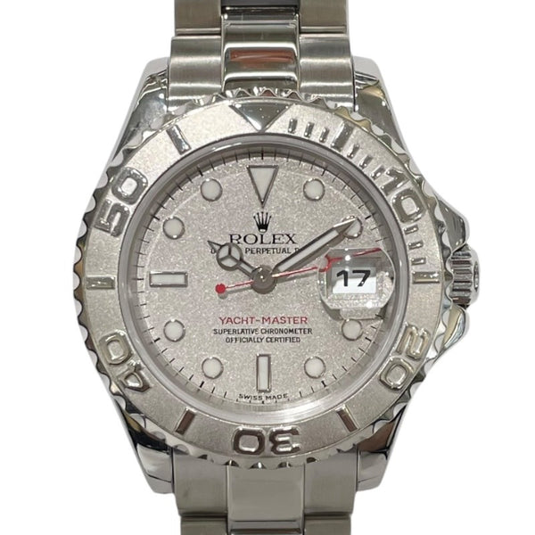 ロレックス ROLEX ヨットマスター29 169622 シルバー Pt/SS 自動巻き レディース 腕時計