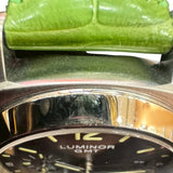 パネライ PANERAI ルミノール GMT PAM00244 ステンレススチール/レザー 自動巻き メンズ 腕時計