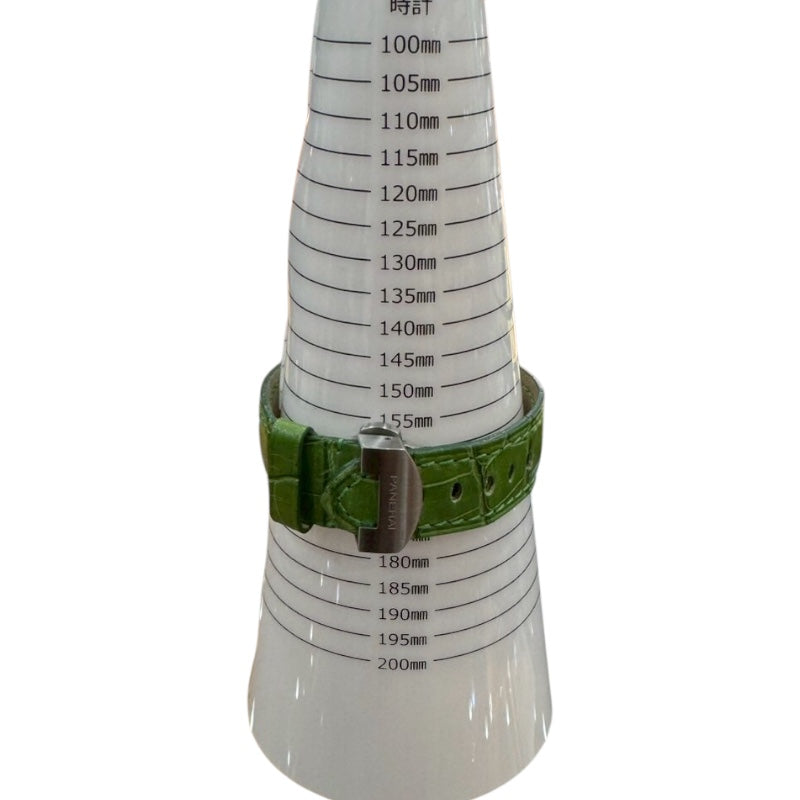 パネライ PANERAI ルミノール GMT PAM00244 ステンレススチール/レザー 自動巻き メンズ 腕時計