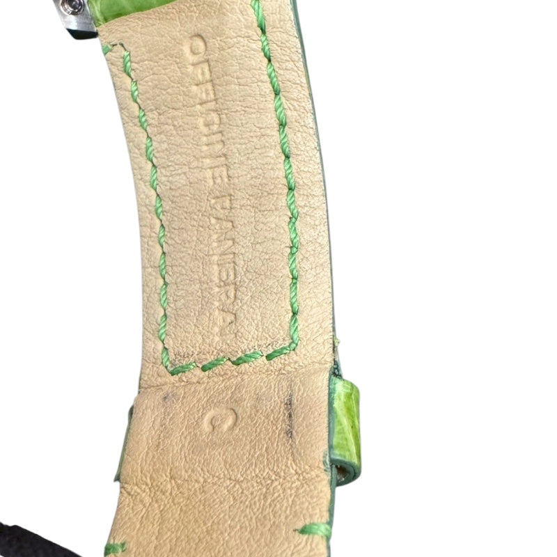 パネライ PANERAI ルミノール GMT PAM00244 ステンレススチール/レザー 自動巻き メンズ 腕時計