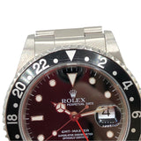 ロレックス ROLEX GMTマスター 16700 ブラック ステンレススチール SS 自動巻き メンズ 腕時計