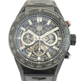 タグ・ホイヤー TAG HEUER カレラキャリバーホイヤー02　クロノグラフ CBG2A91.FT6173 カーボン 自動巻き メンズ 腕時計