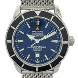 ブライトリング BREITLING スーパーオーシャンヘリテージ A17320 ブラック SS メンズ 腕時計