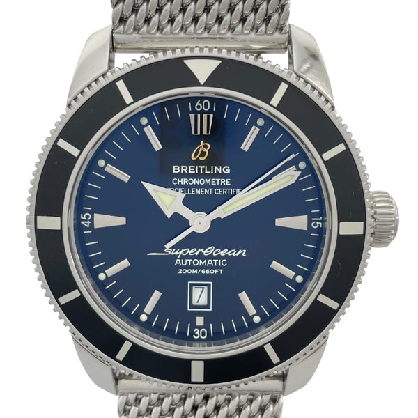 ブライトリング BREITLING スーパーオーシャンヘリテージ A17320 ブラック SS メンズ 腕時計