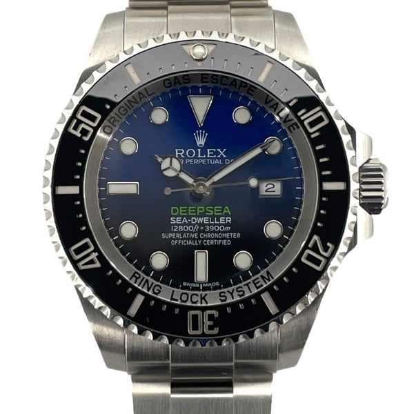 ロレックス ROLEX ディープシー Dブルー ランダムシリアル 116660 Dブルー SS 自動巻き メンズ 腕時計