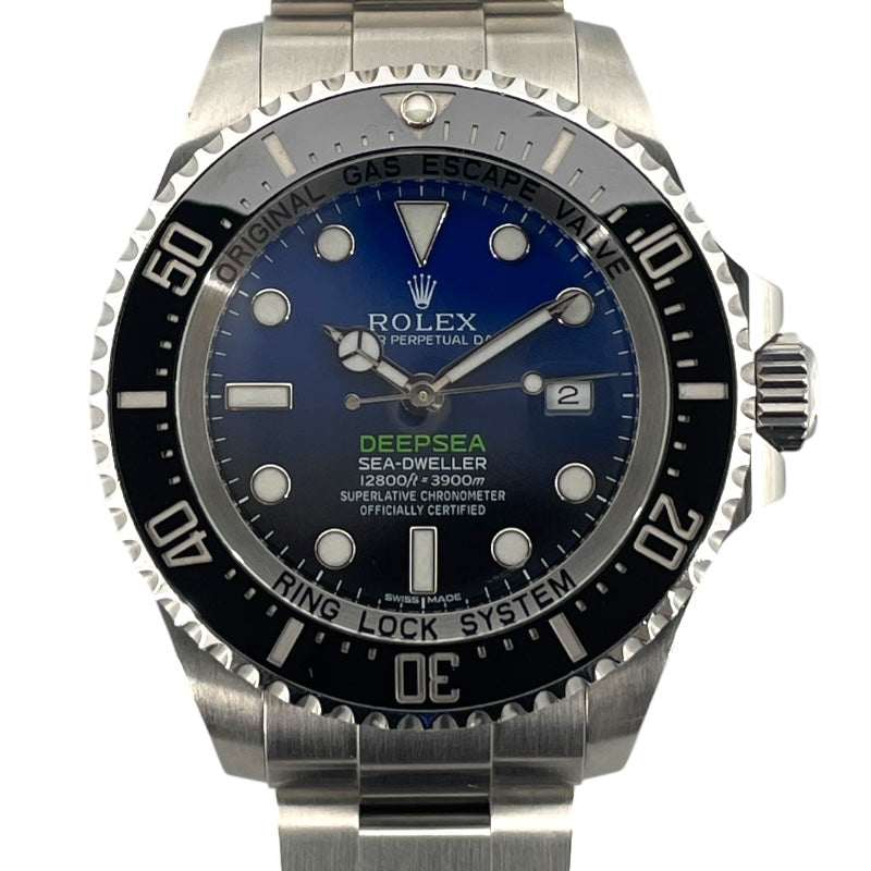 ロレックス ROLEX ディープシー Dブルー ランダムシリアル 116660 Dブルー SS 自動巻き メンズ 腕時計
