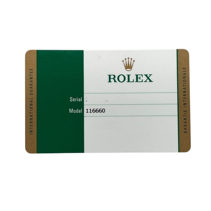 ロレックス ROLEX ディープシー Dブルー ランダムシリアル 116660 Dブルー SS 自動巻き メンズ 腕時計