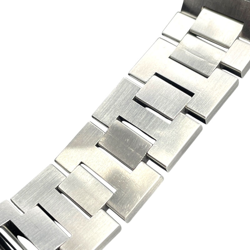 カルティエ Cartier パシャC ビッグデイト W31044M7 ホワイト SS メンズ 腕時計