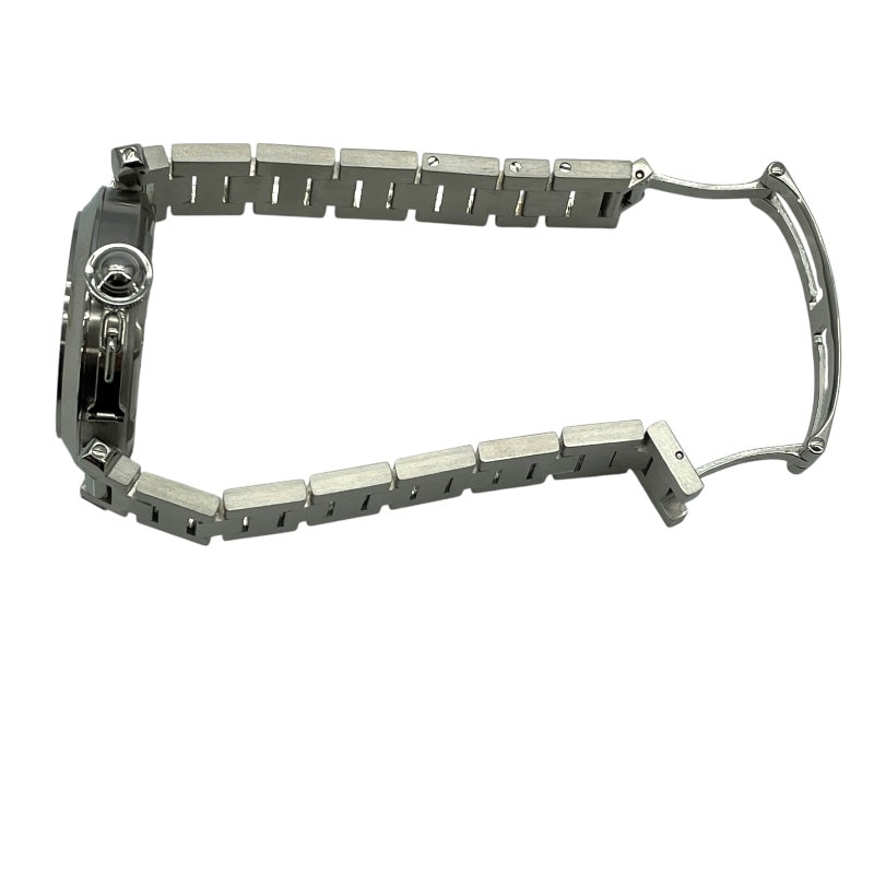 カルティエ Cartier パシャC ビッグデイト W31044M7 ホワイト SS メンズ 腕時計