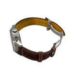 ブライトリング BREITLING トップタイム デウス リミテッドエディション A23311 ホワイト/ライトブルー SS/革ベルト 自動巻き メンズ 腕時計