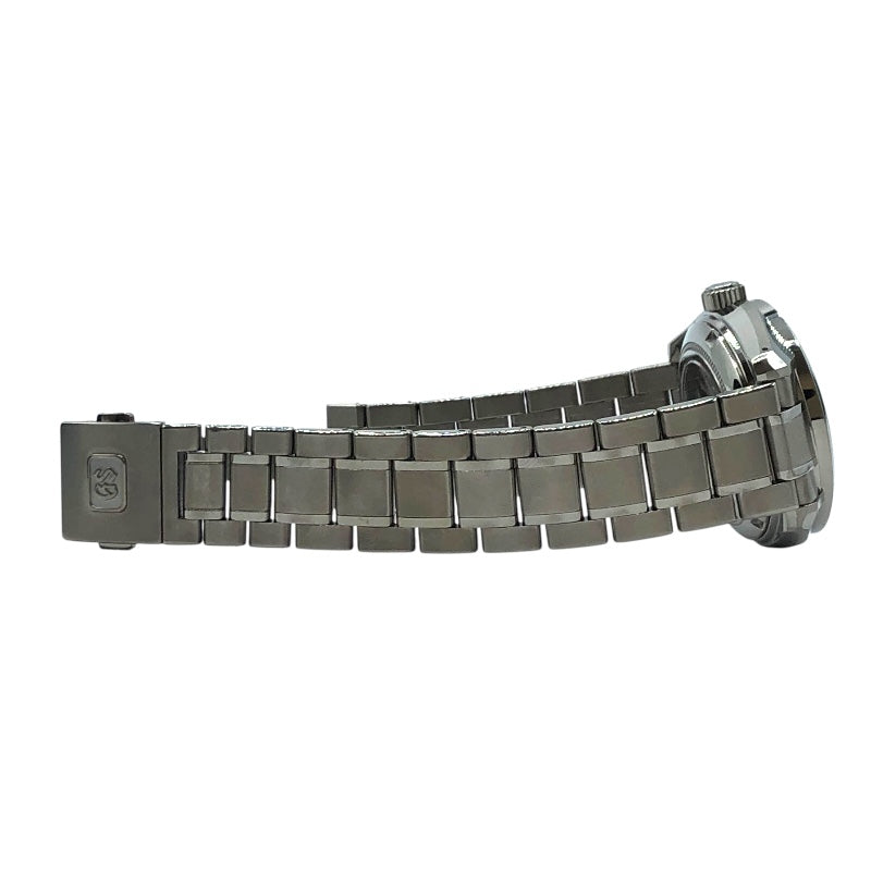 グランドセイコー Grand Seiko メカニカル　ハイビート36000GMT SBGJ213 ブラック ステンレススチール SS メンズ 腕時計