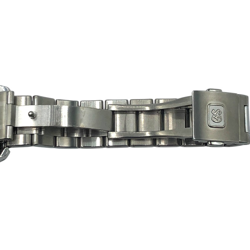 グランドセイコー Grand Seiko メカニカル　ハイビート36000GMT SBGJ213 ブラック ステンレススチール SS メンズ 腕時計