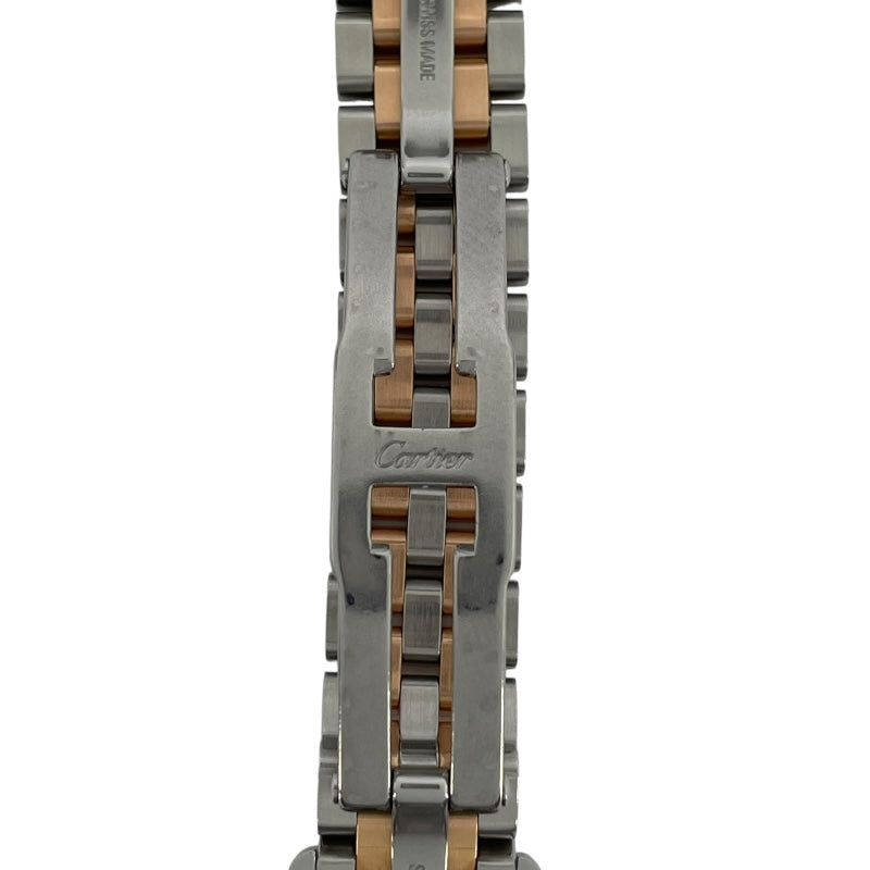 カルティエ Cartier サントスドゥモワゼルSM ピンクシェル W25074Y9 ピンク K18PG/SS レディース 腕時計
