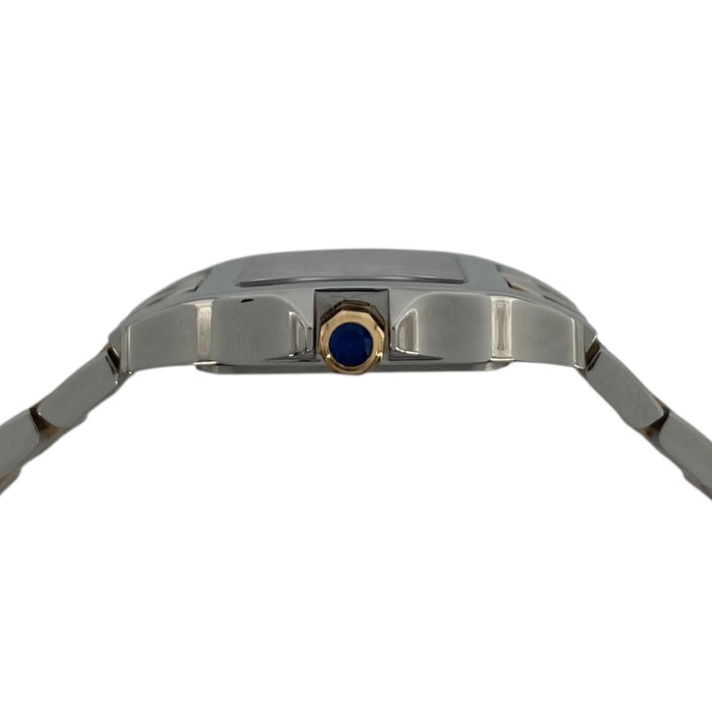 カルティエ Cartier サントスドゥモワゼルSM ピンクシェル W25074Y9 ピンク K18PG/SS レディース 腕時計