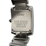 カルティエ Cartier タンクフランセーズ SM WE110006 ホワイト SS クオーツ レディース 腕時計