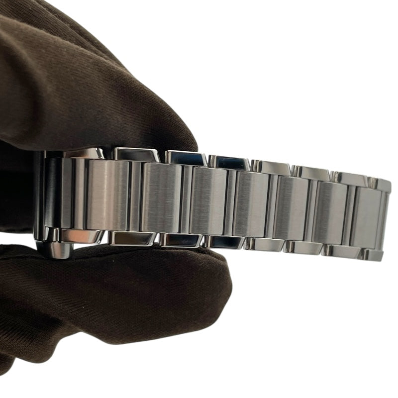 カルティエ Cartier タンクフランセーズ SM WE110006 ホワイト SS クオーツ レディース 腕時計