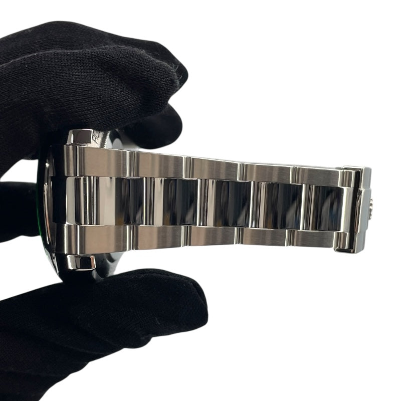 ロレックス ROLEX ミルガウス ランダムシリアル 116400GV ブルー SS 自動巻き メンズ 腕時計
