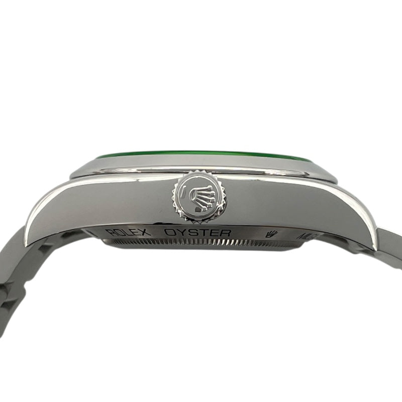 ロレックス ROLEX ミルガウス ランダムシリアル 116400GV ブルー SS 自動巻き メンズ 腕時計