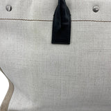 サンローラン SAINT LAURENT リヴゴーシュトート 509415 ベージュ キャンバス・PVC ユニセックス トートバッグ