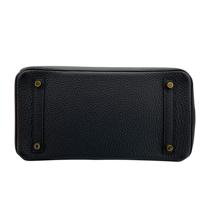 エルメス HERMES バーキン30 D刻 ブラック GD金具 トゴ レディース ハンドバッグ