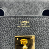 エルメス HERMES バーキン30 D刻 ブラック GD金具 トゴ レディース ハンドバッグ
