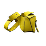 ロエベ LOEWE パズルバムバッグ ミニ イエロー カーフスキン メンズ ボディバッグ