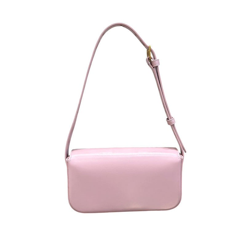 セリーヌ CELINE ショルダーバッグ　クロード ローズ シャイニーカーフスキン レディース ハンドバッグ