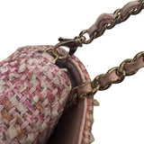 シャネル CHANEL チョコバー　セミショルダーバッグ A15316 ピンク ツイード レディース ハンドバッグ
