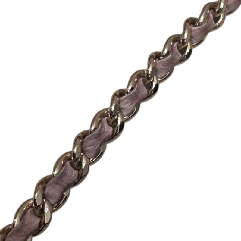 シャネル CHANEL チョコバー　セミショルダーバッグ A15316 ピンク ツイード レディース ハンドバッグ