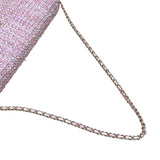 シャネル CHANEL チョコバー　セミショルダーバッグ A15316 ピンク ツイード レディース ハンドバッグ