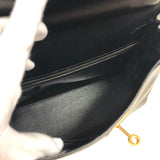 エルメス HERMES ケリー28 内縫い 〇X刻 ブラック ゴールド金具 ボックスカ－フ レディース ハンドバッグ