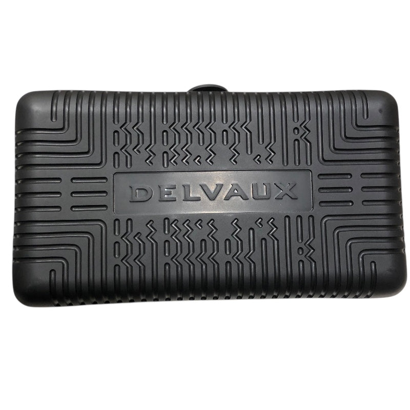 デルヴォー DELVAUX ブリヨンMMチャンピオン ブラック・ホワイト エナメル エナメル レディース ハンドバッグ
