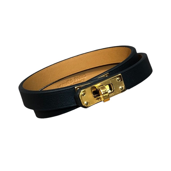 エルメス HERMES ケリードゥブルトゥール T3 ブラック・ゴールド金具 スイフト アクセサリー